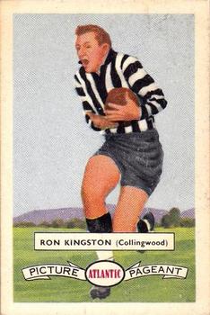 1958 Atlantic Petrol Stations Victorian League Stars #102 Ron Kingston Front